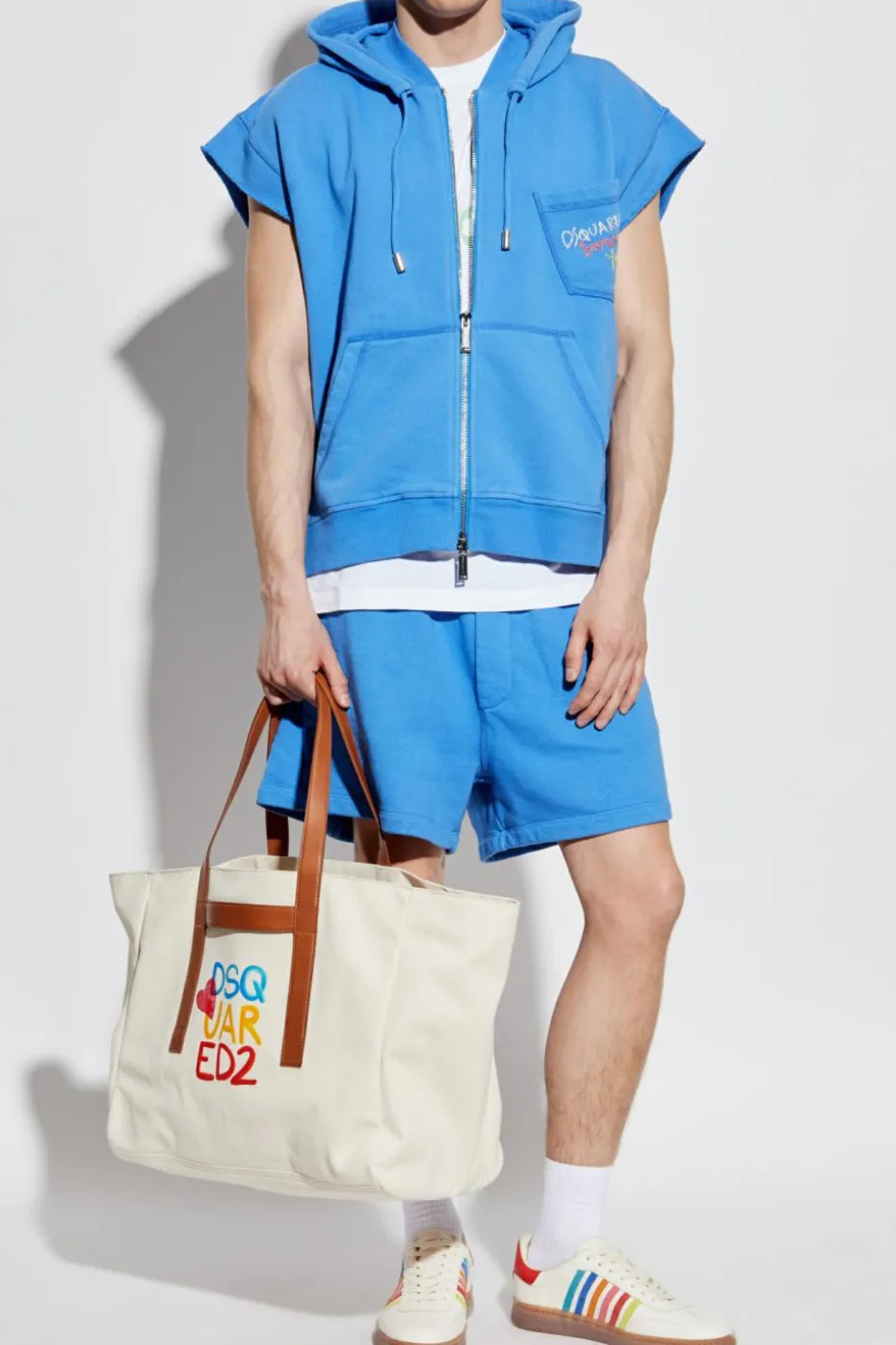 Dsquared2 BLUE Shorts capsule `Summer Lovers`