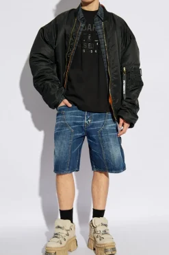 Dsquared2 BLUE Shorts Carpenter