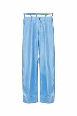Dsquared2 BLUE Silk pants