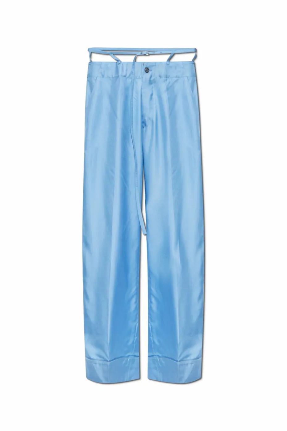 Dsquared2 BLUE Silk pants