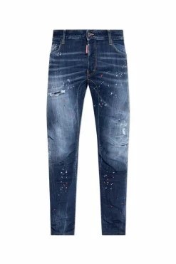 Dsquared2 BLUE "Tidy Biker" jeans