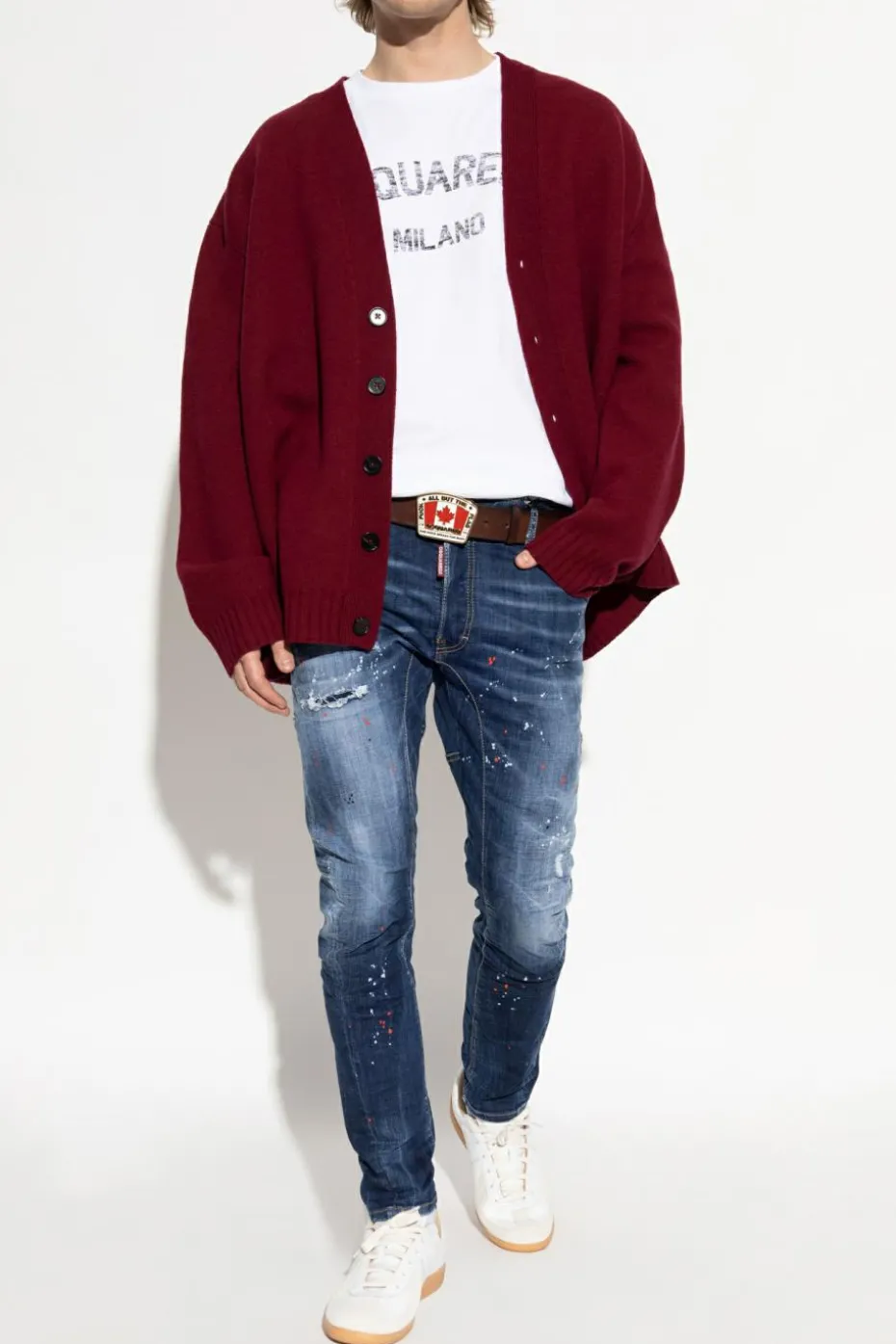 Dsquared2 BLUE "Tidy Biker" jeans