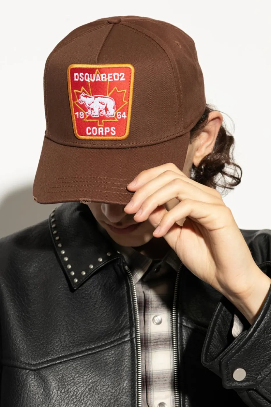 Dsquared2 BROWN Baseball cap