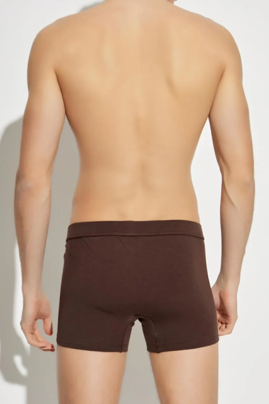 Dsquared2 BROWN Boxers with logo