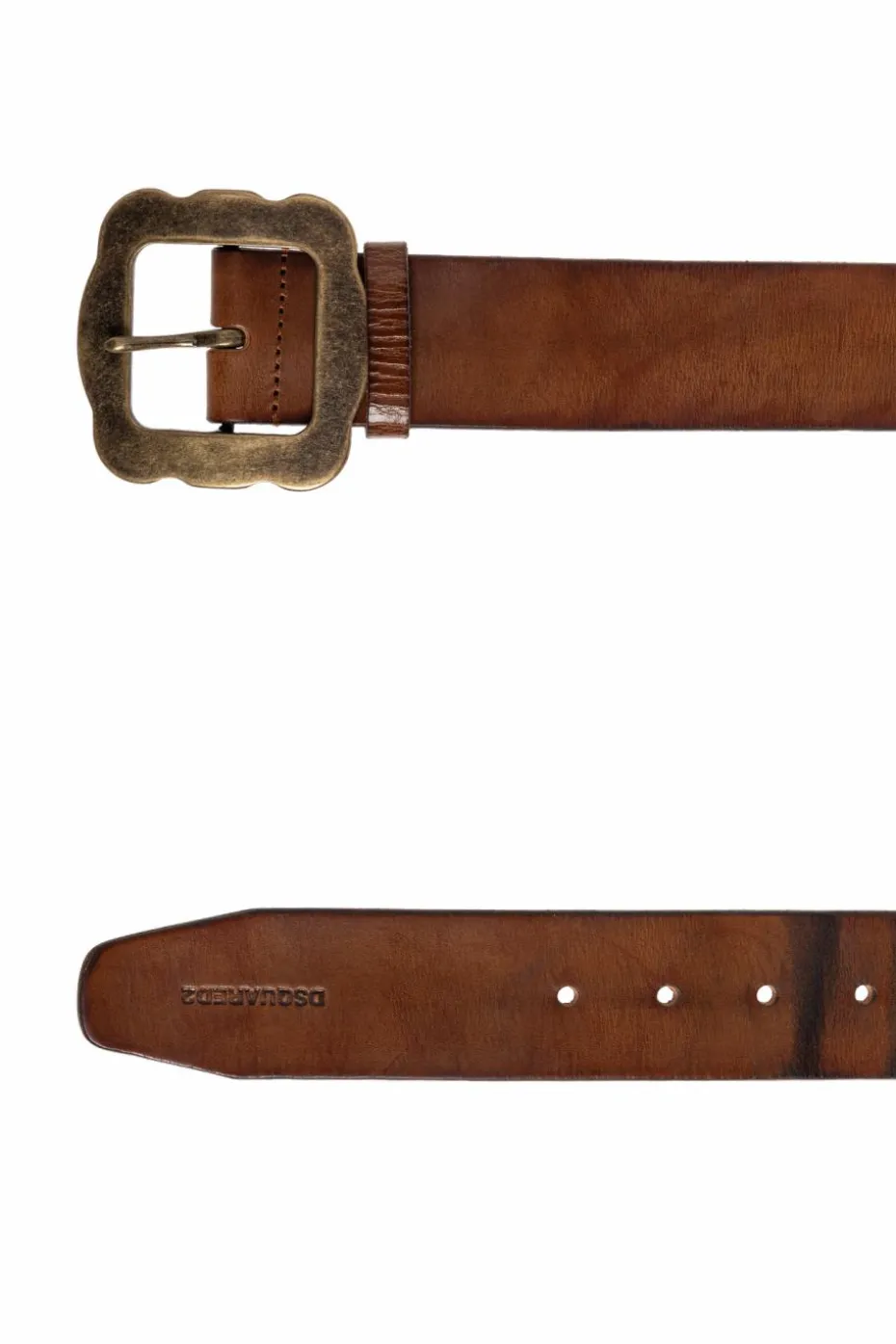 Dsquared2 BROWN Leather belt