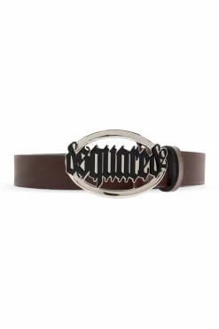 Dsquared2 BROWN Leather belt