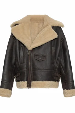 Dsquared2 BROWN Leather jacket