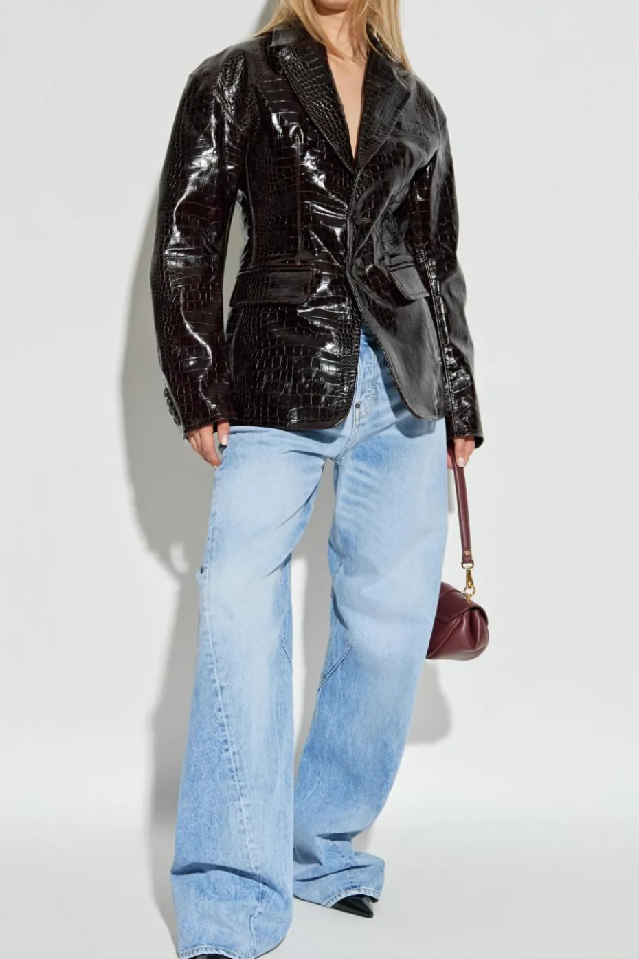 Dsquared2 BROWN Leather jacket