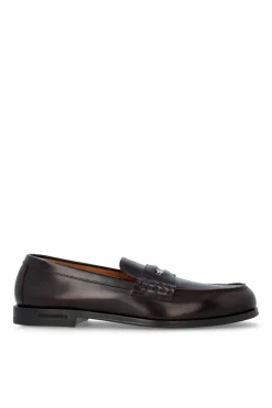 Dsquared2 BROWN Leather loafers