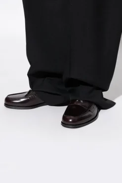 Dsquared2 BROWN Leather loafers