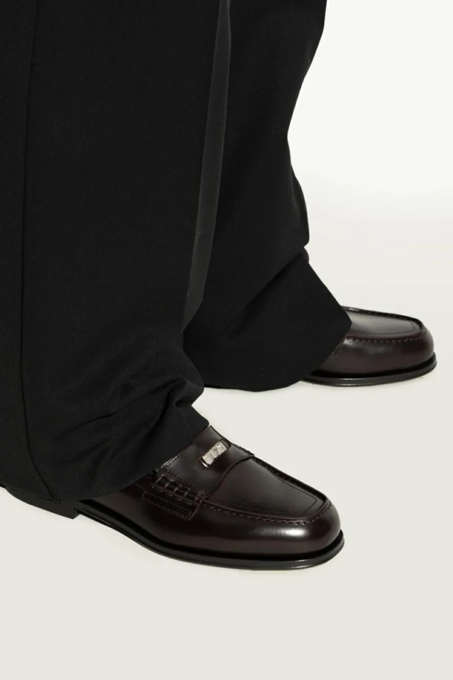 Dsquared2 BROWN Leather loafers
