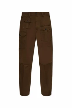Dsquared2 BROWN Pants Sexy Cargo