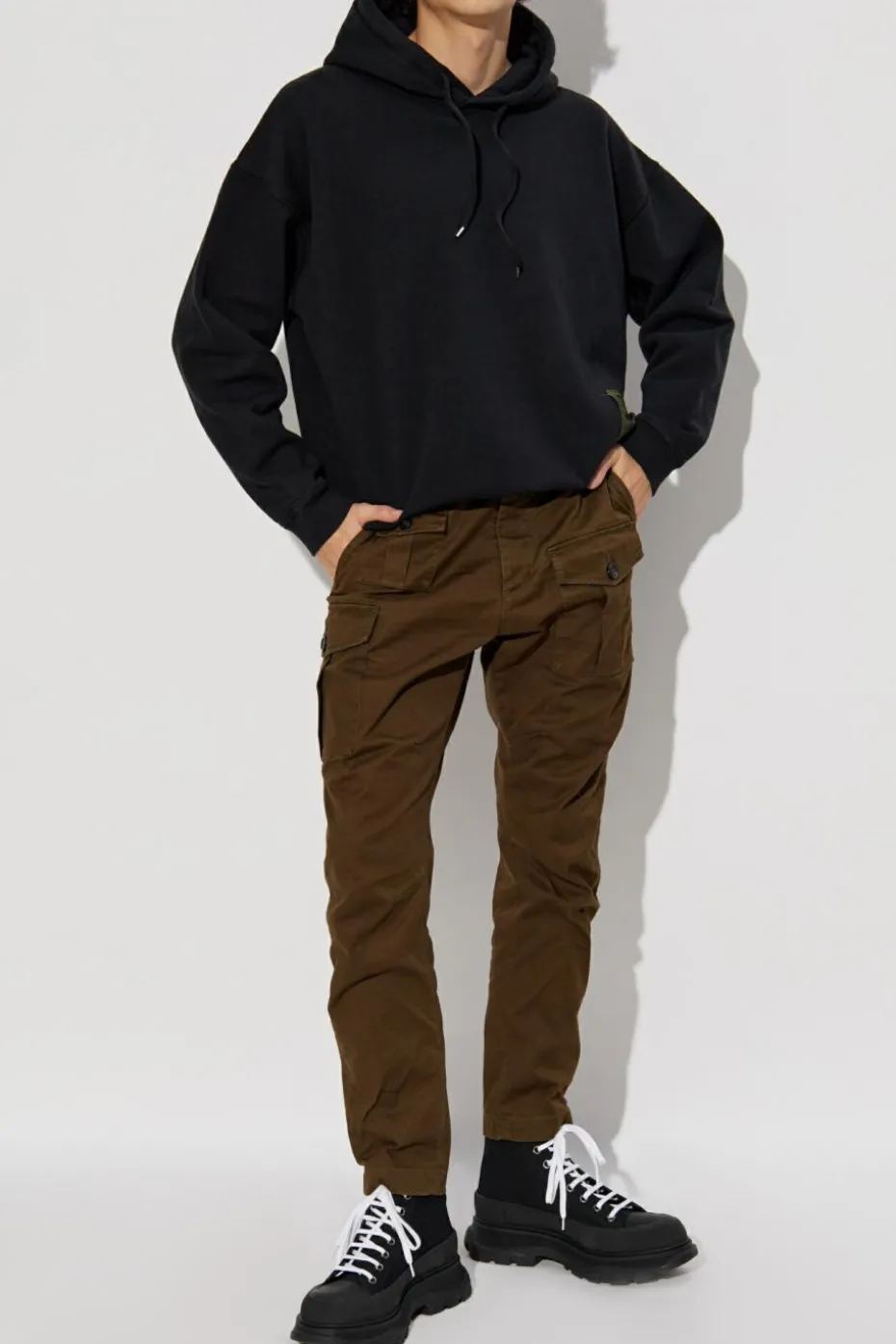 Dsquared2 BROWN Pants Sexy Cargo