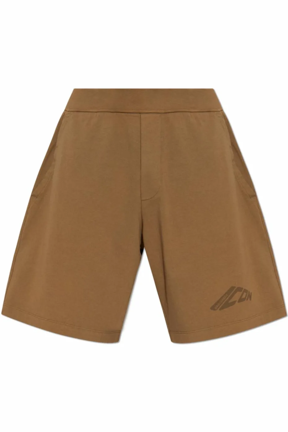Dsquared2 BROWN Shorts with logo