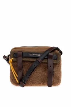 Dsquared2 BROWN Shoulder bag with logo