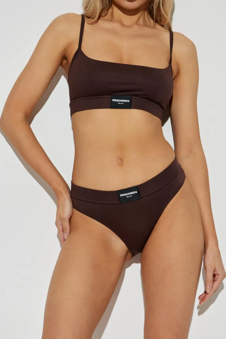 Dsquared2 BROWN Top with "Z" logo