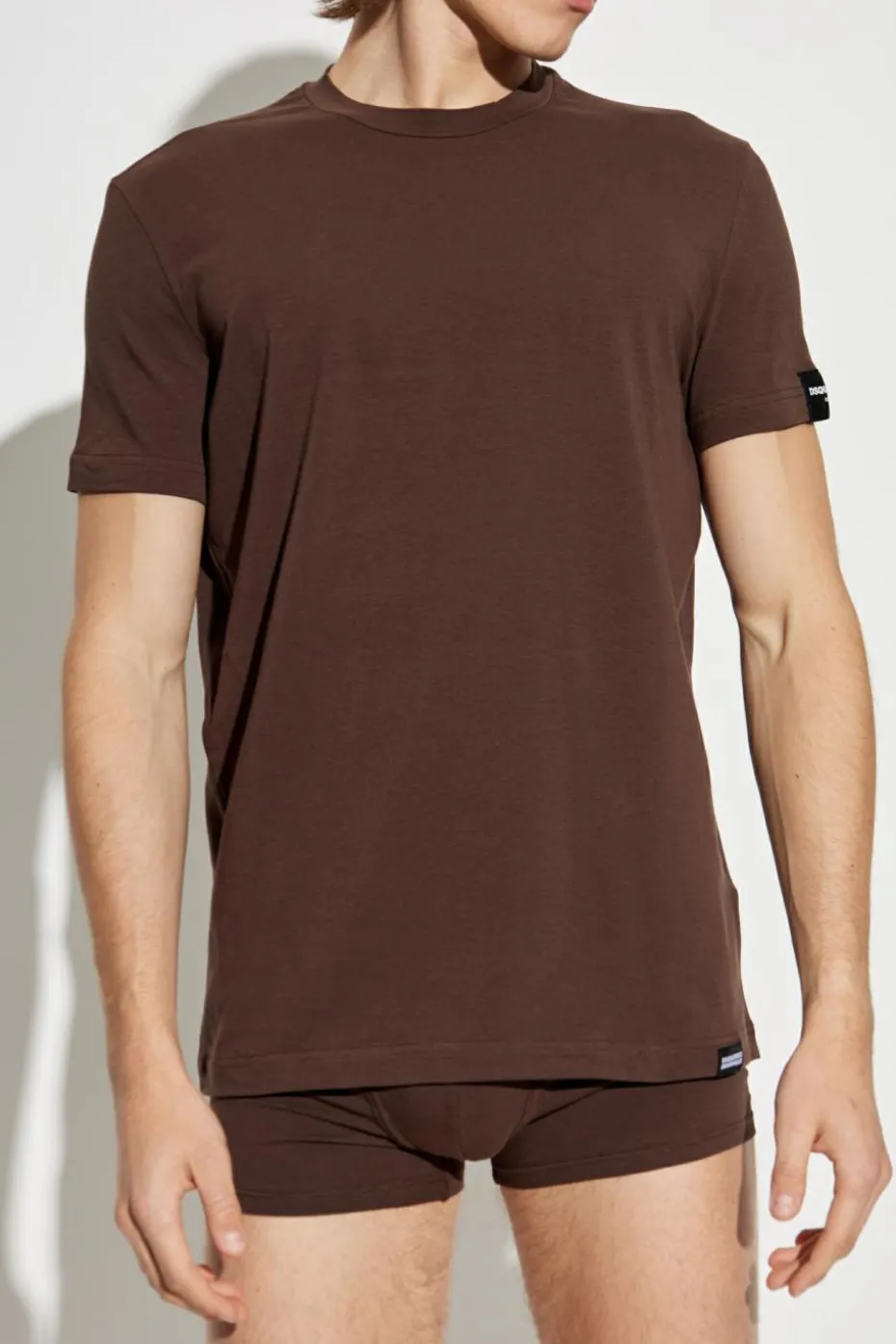 Dsquared2 BROWN T-shirt from the Underwear collection