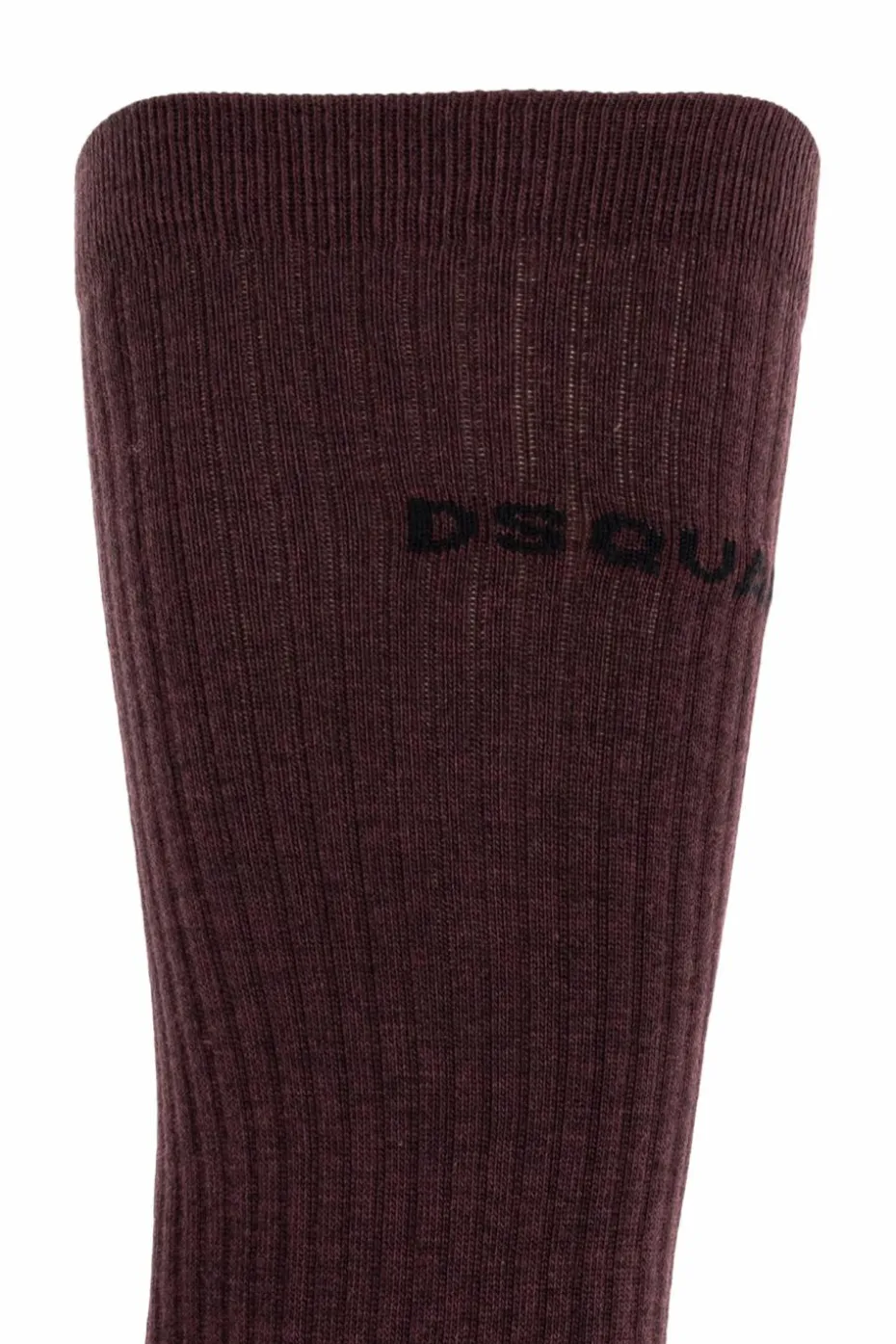 Dsquared2 BURGUNDY Socks with logo