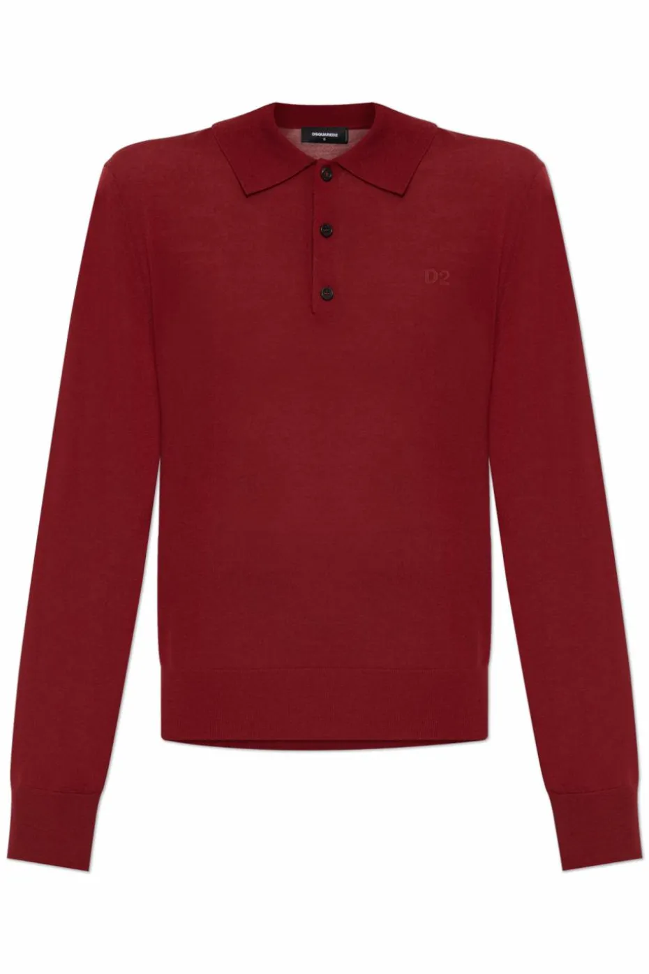 Dsquared2 BURGUNDY Wool sweater