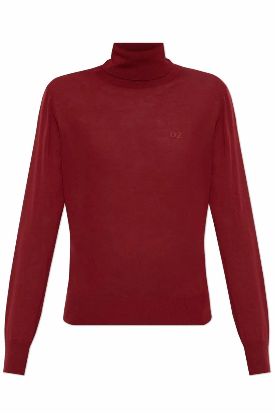 Dsquared2 BURGUNDY Wool sweater
