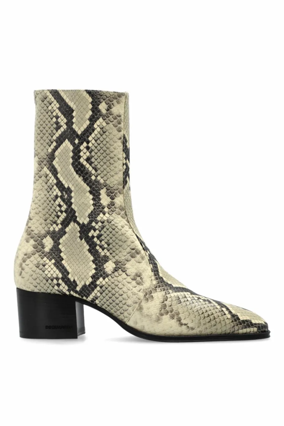 Dsquared2 cream Ankle Boots