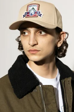 Dsquared2 cream Baseball cap
