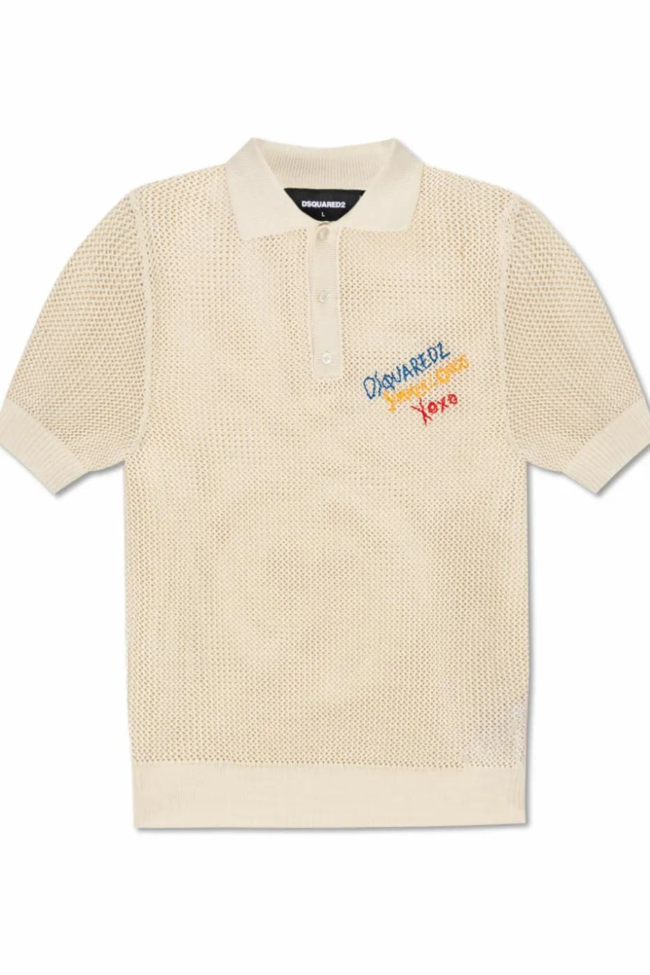 Dsquared2 cream Polo capsule `Summer Lovers`