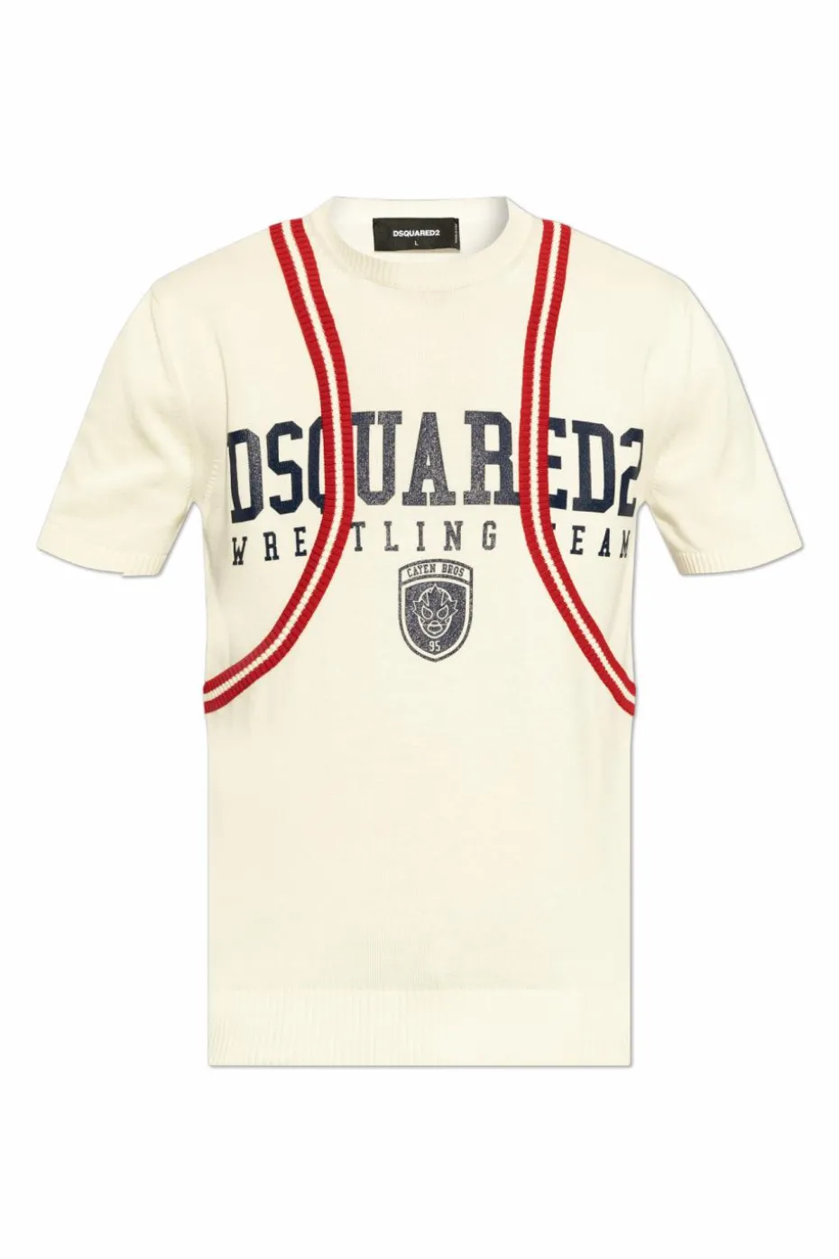 Dsquared2 cream Sweater with logo