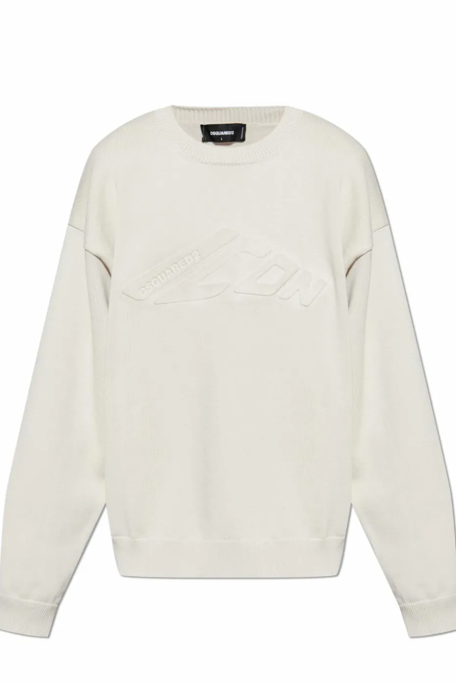 Dsquared2 cream Sweater with logo