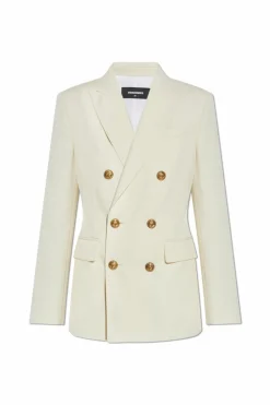 Dsquared2 cream Wool blazer