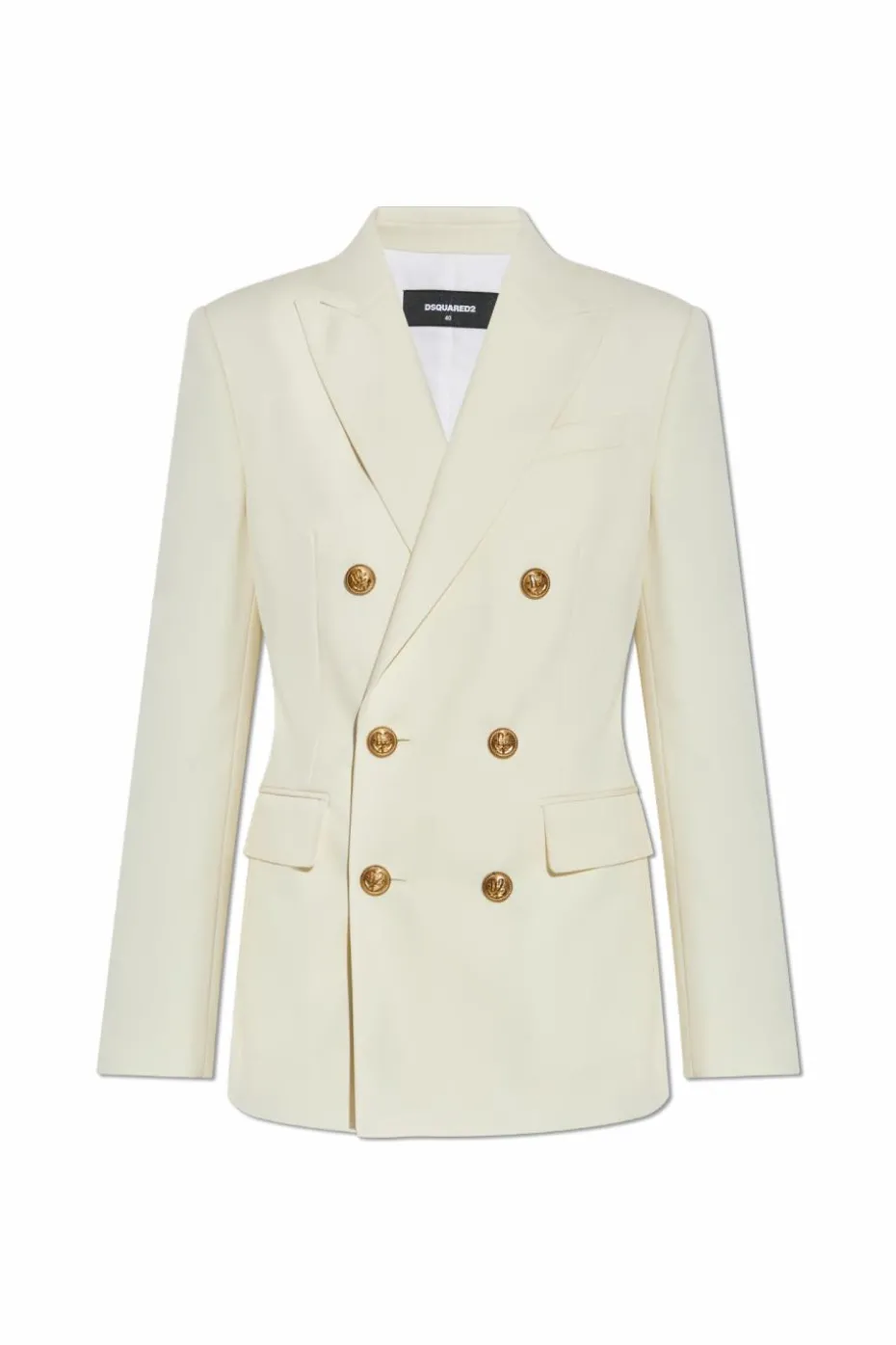 Dsquared2 cream Wool blazer