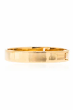Dsquared2 GOLD Brass bracelet with engraved logo