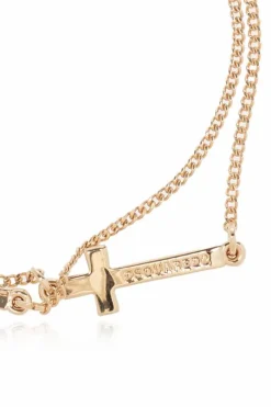 Dsquared2 GOLD Brass bracelet
