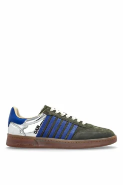 Dsquared2 GREEN "Boxer" sports shoes