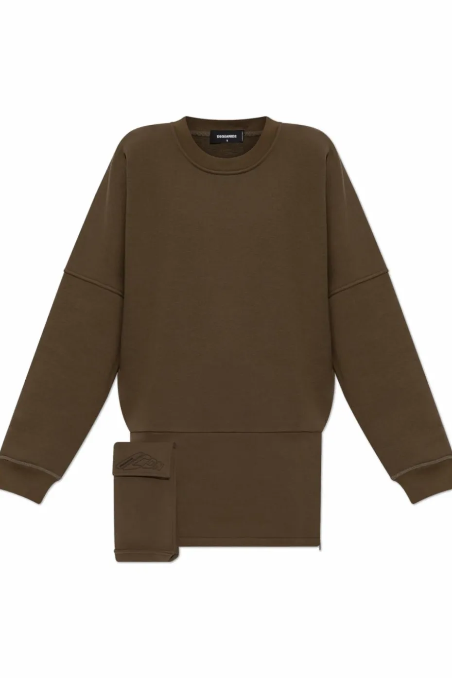 Dsquared2 GREEN Dress with a pocket