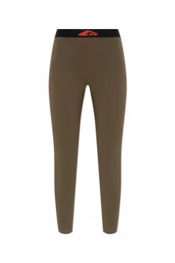 Dsquared2 GREEN Leggings with logo