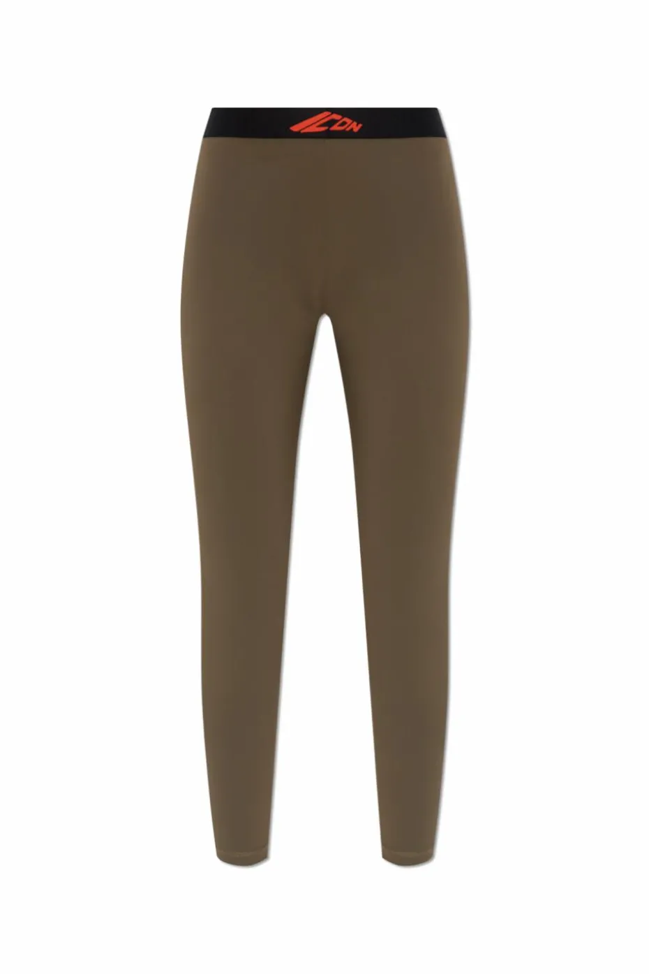 Dsquared2 GREEN Leggings with logo