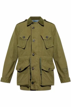 Dsquared2 GREEN Light cotton jacket