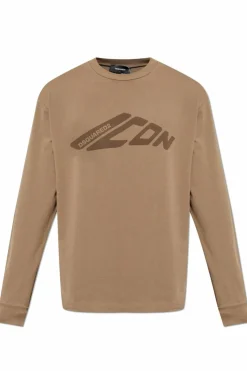 Dsquared2 GREEN Long sleeve T-shirt