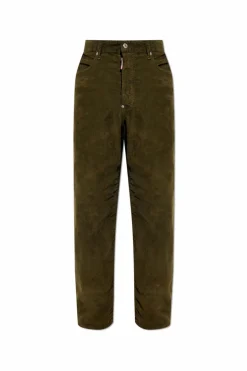 Dsquared2 GREEN Loose Pants