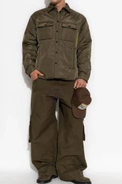 Dsquared2 GREEN Pants with logo