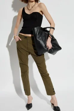 Dsquared2 GREEN Pants with tapered legs