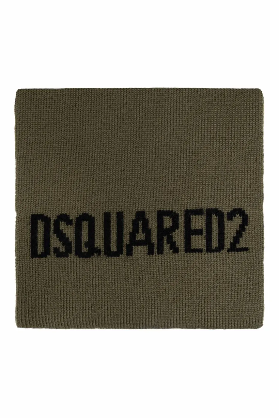 Dsquared2 GREEN Scarf with logo