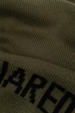 Dsquared2 GREEN Scarf with logo
