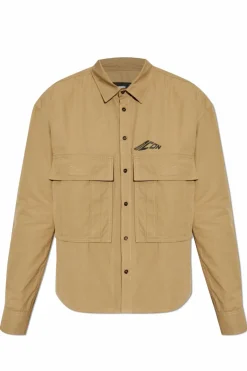 Dsquared2 GREEN Shirt with logo