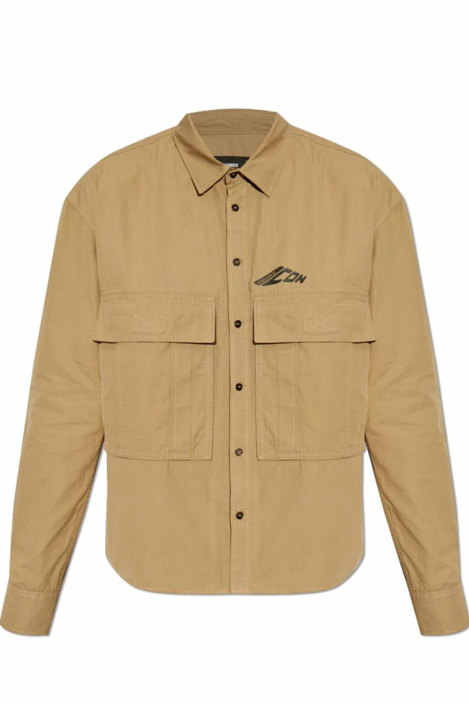 Dsquared2 GREEN Shirt with logo