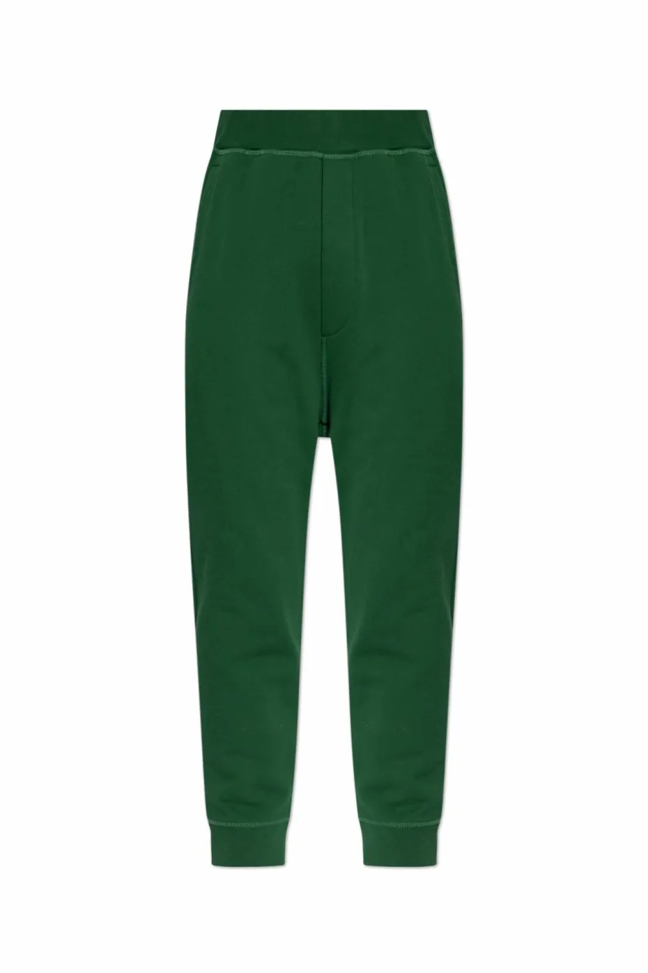 Dsquared2 GREEN Sweatpants with logo