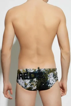 Dsquared2 GREEN Swim Briefs