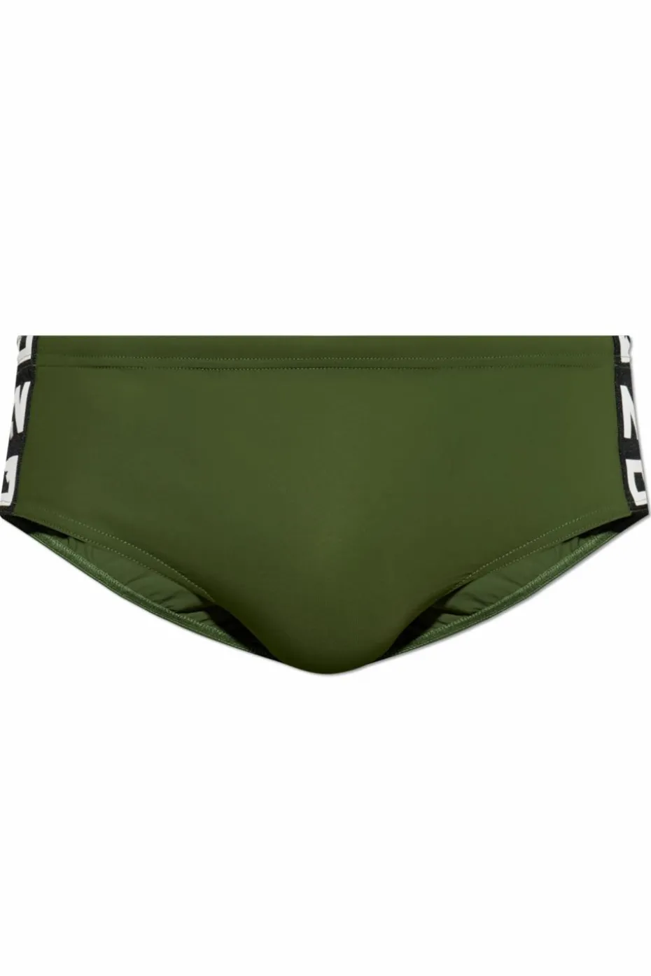 Dsquared2 GREEN Swim briefs with logo