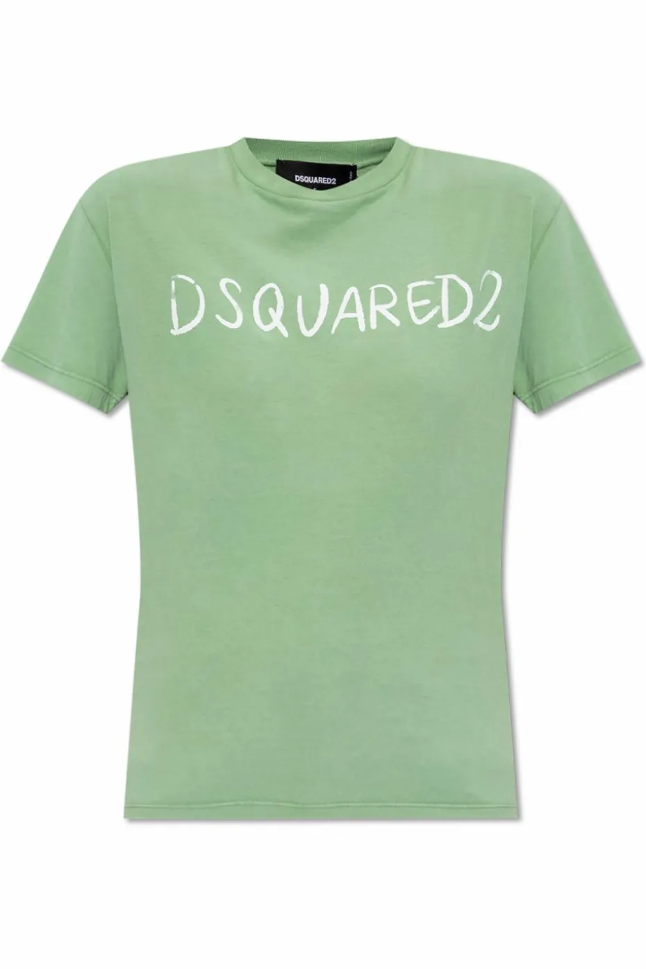 Dsquared2 GREEN T-shirt with logo